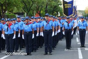Acto oficial del 46 aniversario de fundación del Ministerio del Interior de la República de Nicaragua