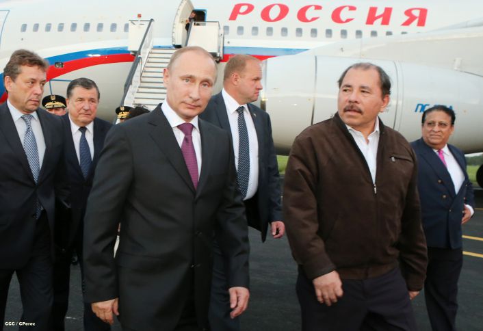Presidente Putin realiza histórica visita a Nicaragua