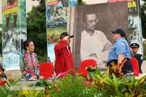 Acto oficial del 46 aniversario de fundación del Ministerio del Interior de la República de Nicaragua