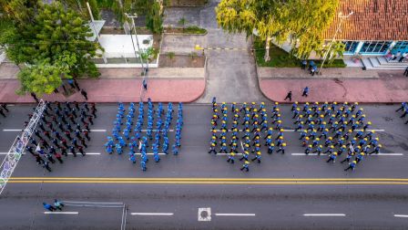 Acto oficial del 46 aniversario de fundación del Ministerio del Interior de la República de Nicaragua