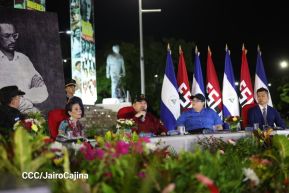 Acto oficial del 46 aniversario de fundación del Ministerio del Interior de la República de Nicaragua