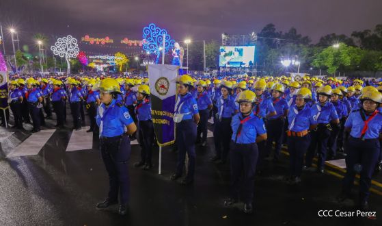 Acto oficial del 46 aniversario de fundación del Ministerio del Interior de la República de Nicaragua