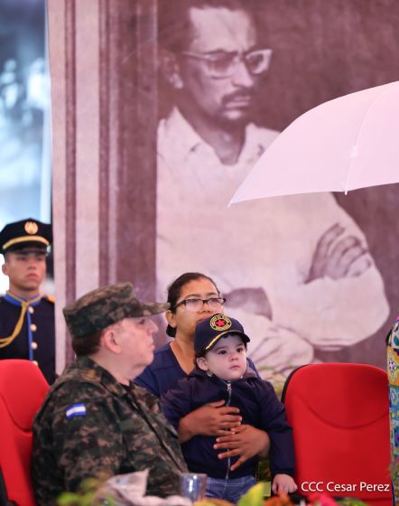 Acto oficial del 46 aniversario de fundación del Ministerio del Interior de la República de Nicaragua