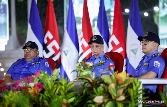 Acto oficial del 46 aniversario de fundación del Ministerio del Interior de la República de Nicaragua