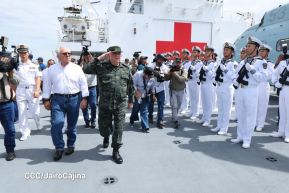 Nicaragua celebra acto oficial de recibimiento del Buque Hospital Arca de la Ruta de la Seda