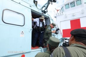 Nicaragua celebra acto oficial de recibimiento del Buque Hospital Arca de la Ruta de la Seda