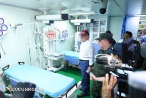 Nicaragua celebra acto oficial de recibimiento del Buque Hospital Arca de la Ruta de la Seda