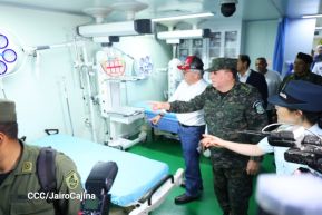 Nicaragua celebra acto oficial de recibimiento del Buque Hospital Arca de la Ruta de la Seda