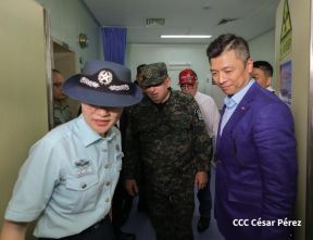 Nicaragua celebra acto oficial de recibimiento del Buque Hospital Arca de la Ruta de la Seda