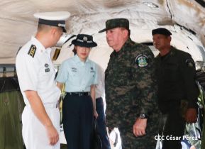 Nicaragua celebra acto oficial de recibimiento del Buque Hospital Arca de la Ruta de la Seda