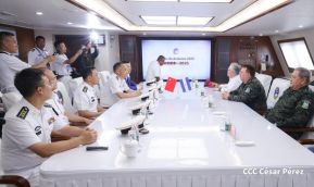 Nicaragua celebra acto oficial de recibimiento del Buque Hospital Arca de la Ruta de la Seda