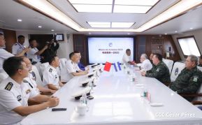 Nicaragua celebra acto oficial de recibimiento del Buque Hospital Arca de la Ruta de la Seda