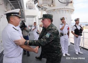 Nicaragua celebra acto oficial de recibimiento del Buque Hospital Arca de la Ruta de la Seda