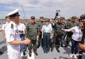 Nicaragua celebra acto oficial de recibimiento del Buque Hospital Arca de la Ruta de la Seda