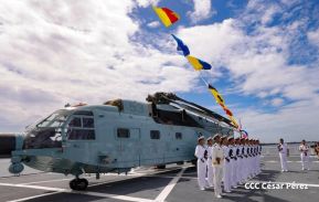 Nicaragua celebra acto oficial de recibimiento del Buque Hospital Arca de la Ruta de la Seda