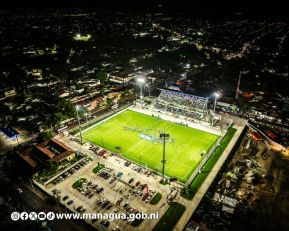 Nuevo Estadio de Fútbol Miguel “Chocorrón” Buitrago en Managua