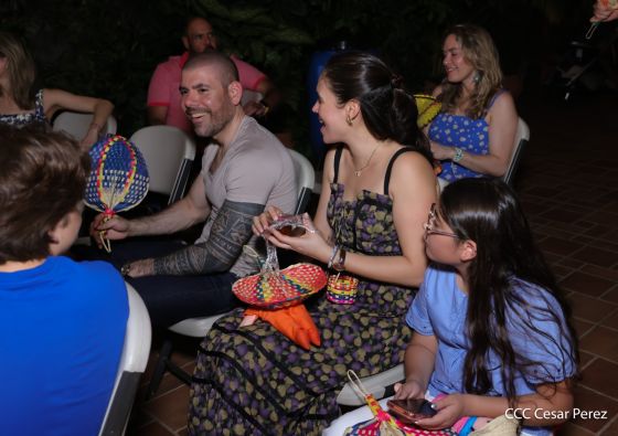 Copresidentes de Nicaragua, comandante Daniel Ortega y Compañera Rosario Murillo celebran la Purísima 