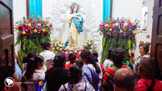 Nicaragua celebra la Purisima en honor a la Inmaculada Concepción de María