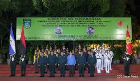 XXX Graduación de Cadetes del Centro Superior de Estudios Militares de Nicaragua