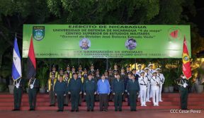 XXX Graduación de Cadetes del Centro Superior de Estudios Militares de Nicaragua