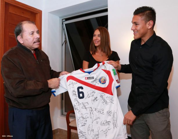 Presidente Daniel se reúne con Oscar Duarte