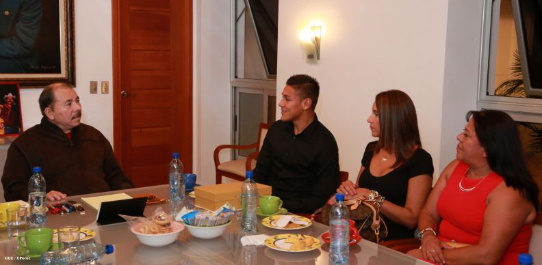 Presidente Daniel se reúne con Oscar Duarte