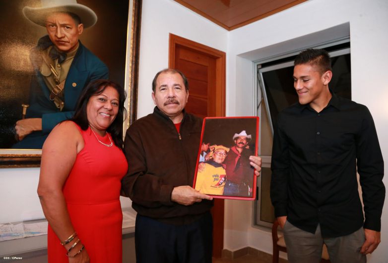 Presidente Daniel se reúne con Oscar Duarte