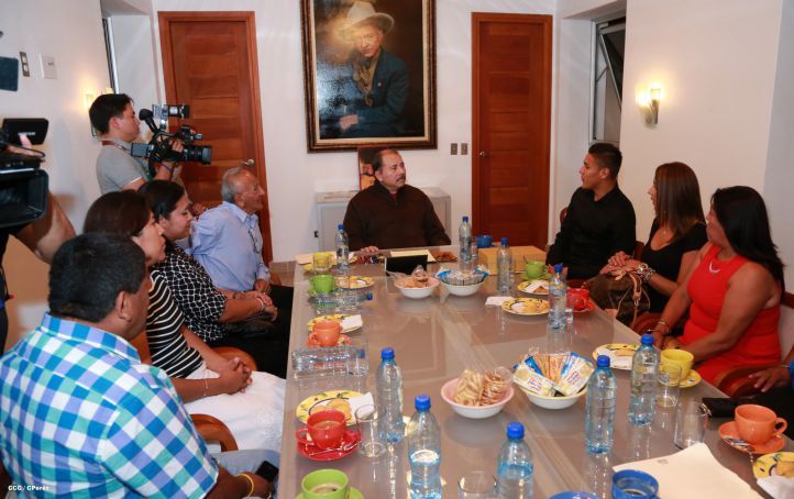 Presidente Daniel se reúne con Oscar Duarte