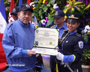 XXVIII Graduación de Cadetes de la Universidad de Ciencias Policiales “Leonel Rugama” de la Policía Nacional