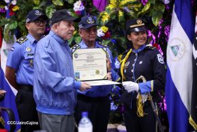 XXVIII Graduación de Cadetes de la Universidad de Ciencias Policiales “Leonel Rugama” de la Policía Nacional