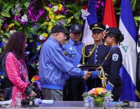 XXVIII Graduación de Cadetes de la Universidad de Ciencias Policiales “Leonel Rugama” de la Policía Nacional