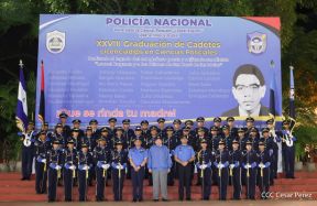 XXVIII Graduación de Cadetes de la Universidad de Ciencias Policiales “Leonel Rugama” de la Policía Nacional