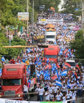 Juventud camina en Amor, Paz y Vida hacia Nuevos Tiempos