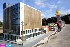 Instalan réplica de Avenida Roosevelt en el Paseo Xolotlán