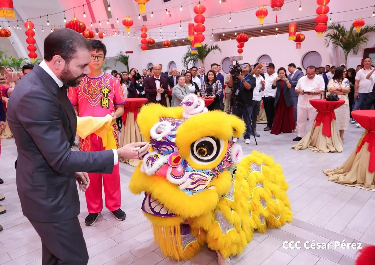Celebración del Año Nuevo Chino en Nicaragua