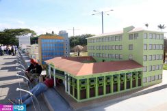 Instalan réplica de Avenida Roosevelt en el Paseo Xolotlán