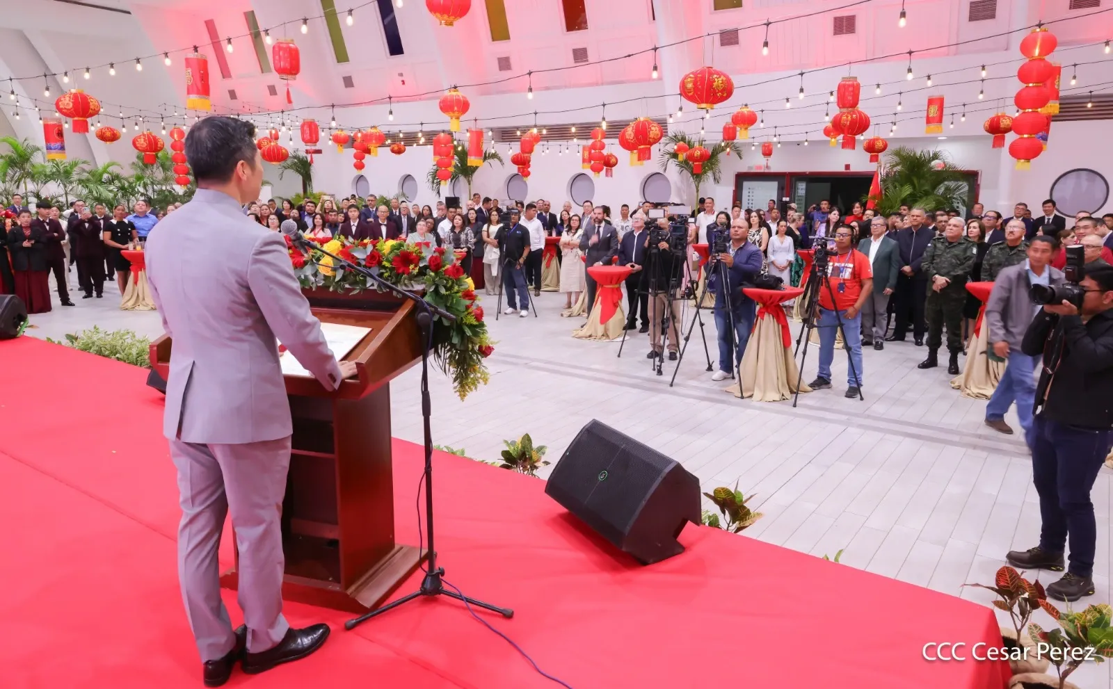Celebración del Año Nuevo Chino en Nicaragua
