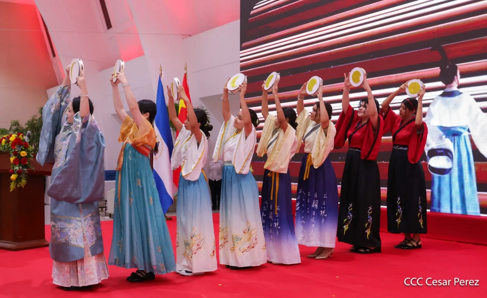 Celebración del Año Nuevo Chino en Nicaragua