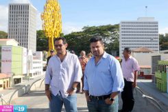 Instalan réplica de Avenida Roosevelt en el Paseo Xolotlán