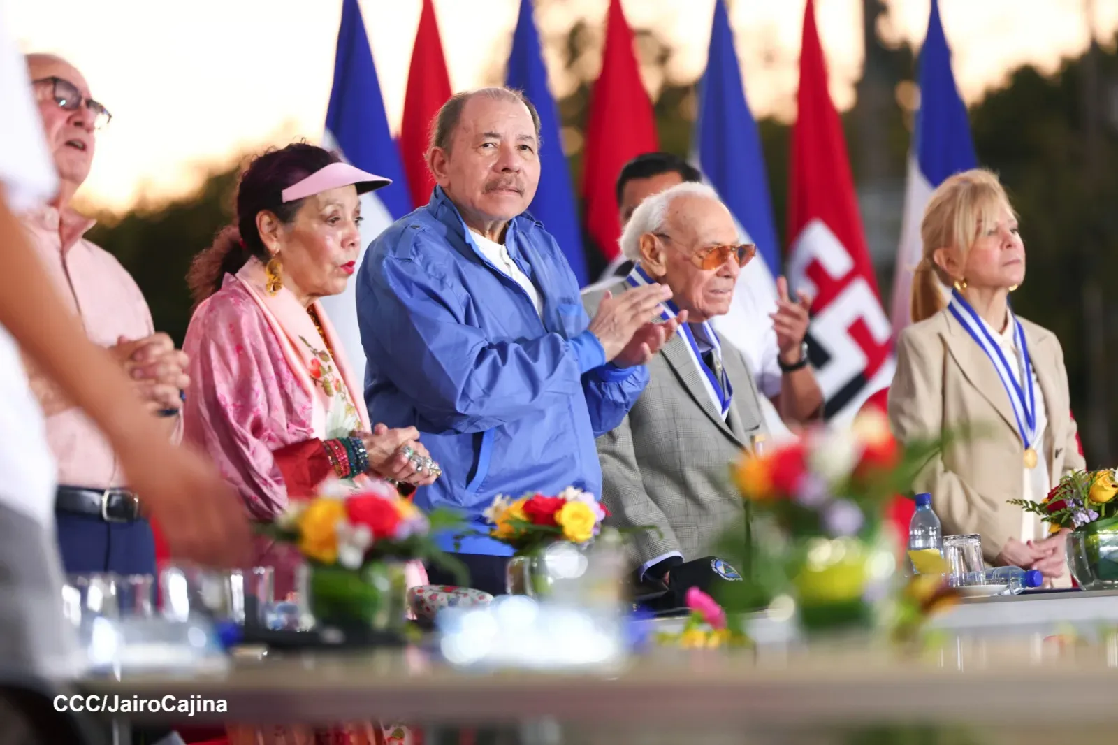 Entrega de primera Medalla de Reconciliación y Paz Cardenal Miguel Obando