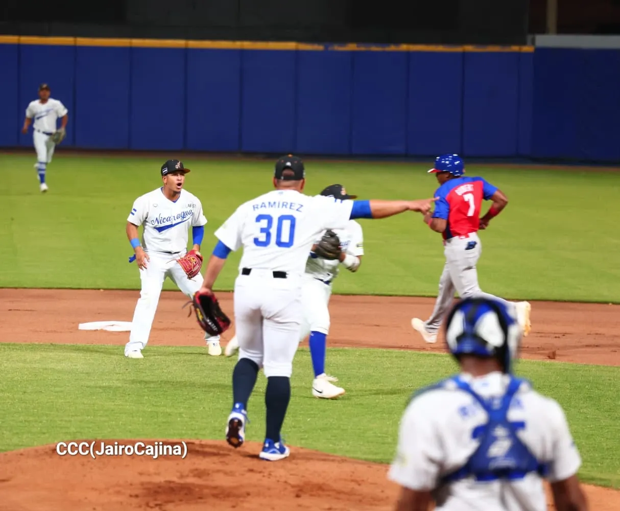 Juego uno de la Serie Internacional entre Nicaragua vs. Cuba
