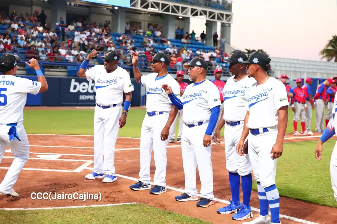 Juego uno de la Serie Internacional entre Nicaragua vs. Cuba