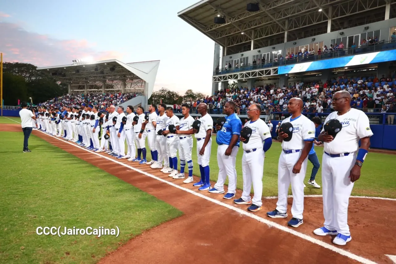Juego uno de la Serie Internacional entre Nicaragua vs. Cuba