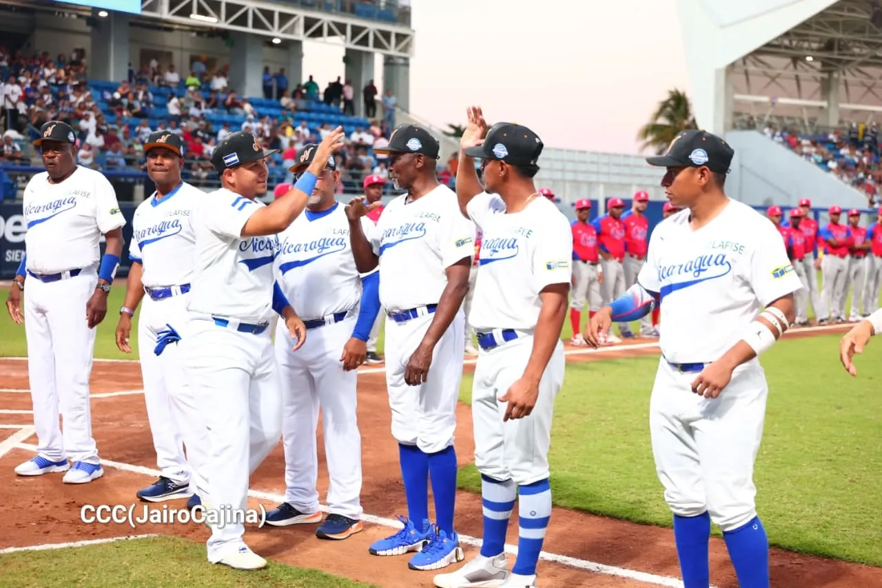Juego uno de la Serie Internacional entre Nicaragua vs. Cuba