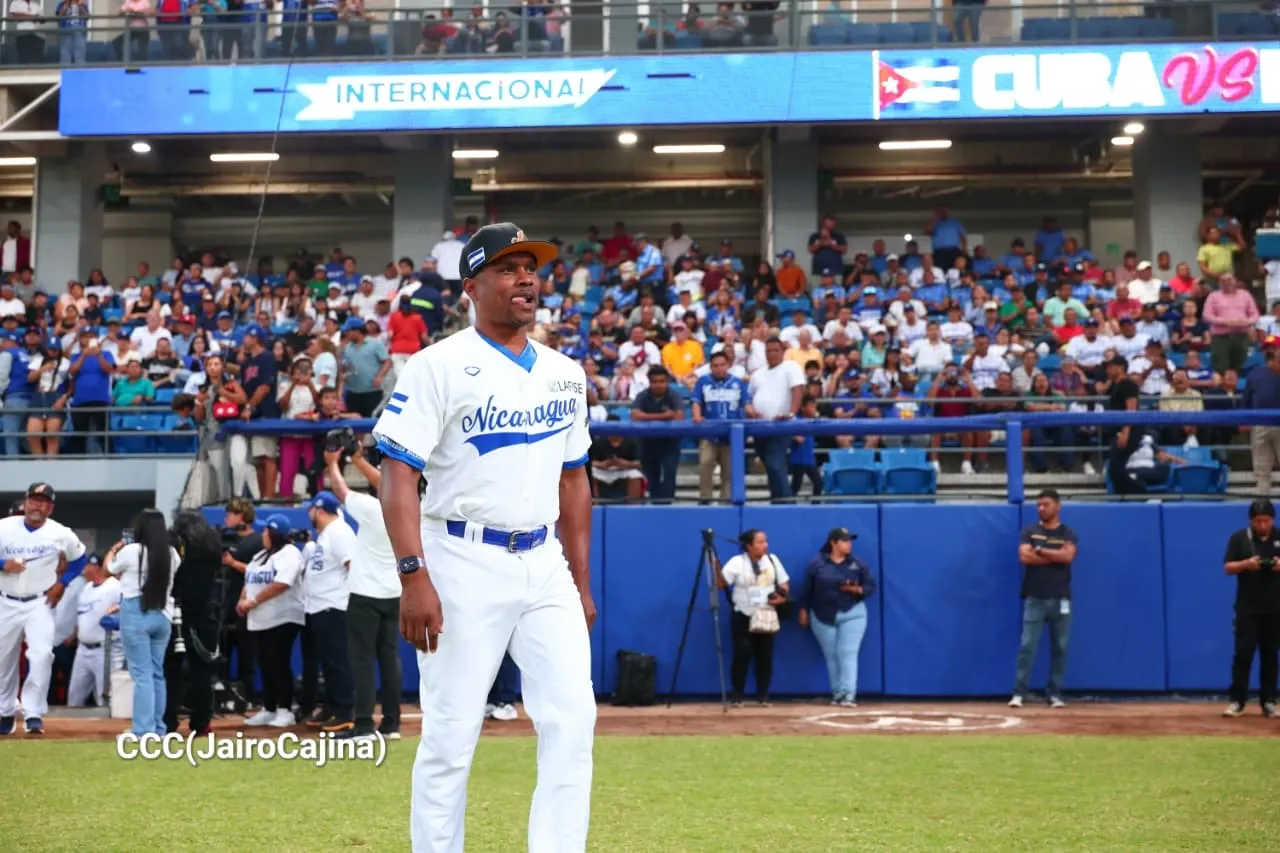 Juego uno de la Serie Internacional entre Nicaragua vs. Cuba
