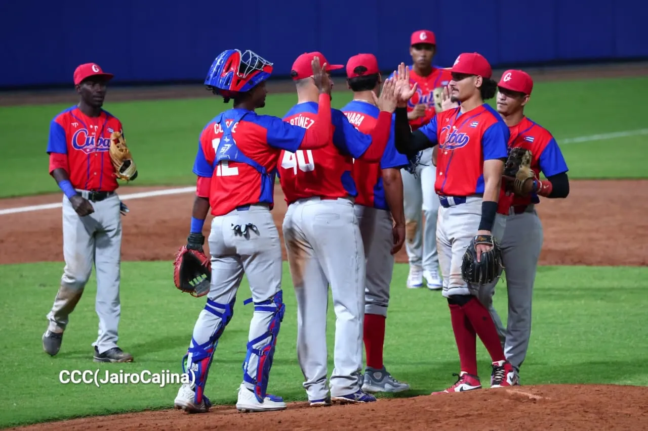 Juego uno de la Serie Internacional entre Nicaragua vs. Cuba