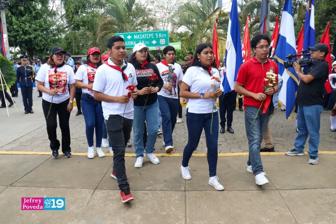Actos culturales conmemoran la inmortalidad del General Sandino