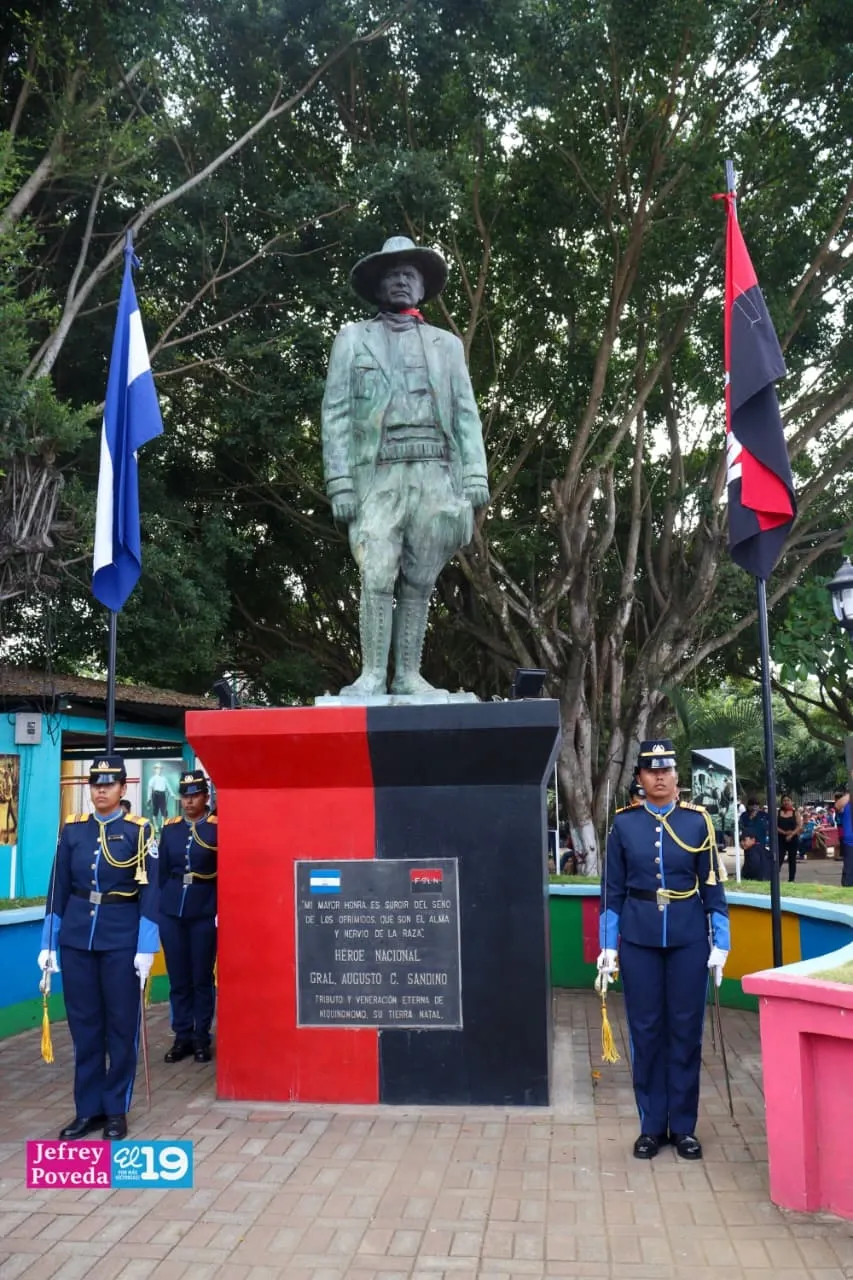Actos culturales conmemoran la inmortalidad del General Sandino