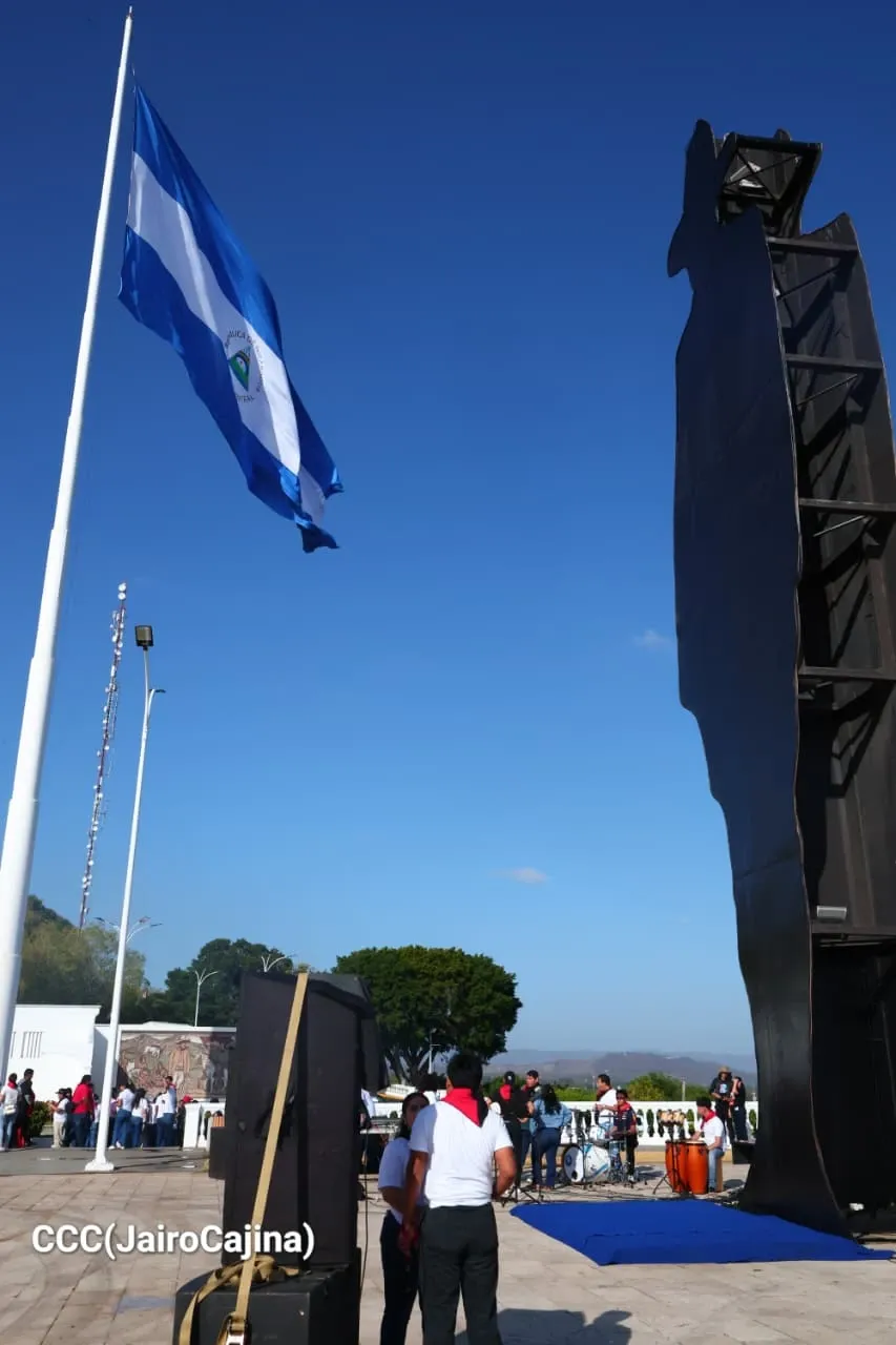 Actos culturales conmemoran la inmortalidad del General Sandino