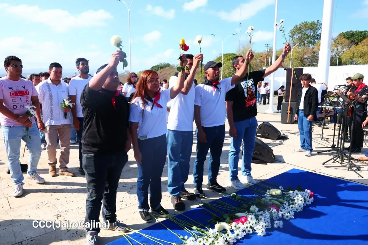 Actos culturales conmemoran la inmortalidad del General Sandino